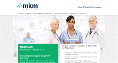 Desktop Screenshot of mkmhealth.com